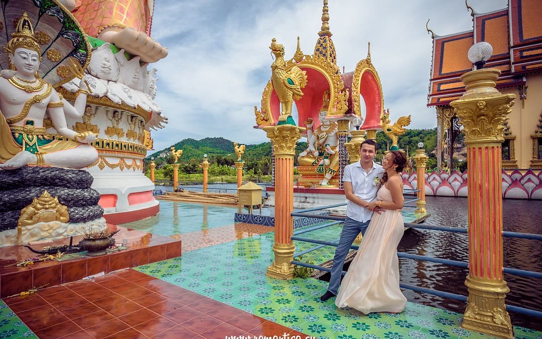 Буддийская свадебная церемония в Тайланде