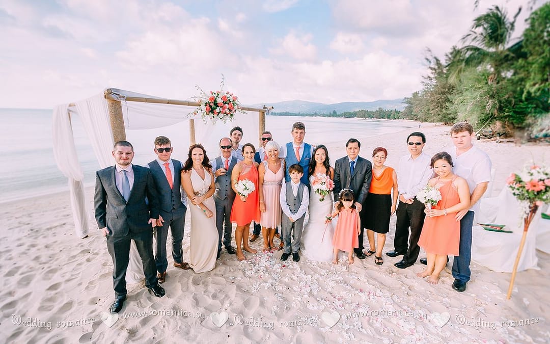 Cérémonie de mariage W&A à Samui