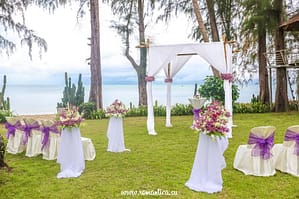 Hochzeit in einer Villa
