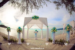Wedding ceremony design on Samui Wedding and event planner in Thailand. Hua Hin, Samui and Chang islands and others Example of tent design_luxury