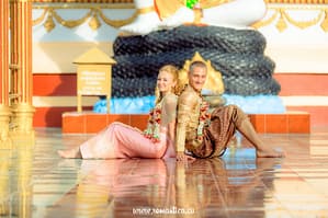 Фотосессия в храмовом комплексе на Самуи