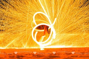 Feuershow und Feuerwerk Hochzeits- und Eventplaner in Thailand. Hua Hin, Samui, Chang und andere Feuershow 7