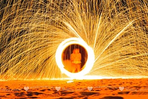 Fire show and fireworks Wedding and event planner in Thailand. Hua Hin, Samui and Chang islands and others Fire show 5