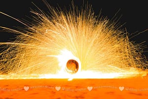 Fire show and fireworks Wedding and event planner in Thailand. Hua Hin, Samui and Chang islands and others Fire show 8