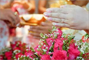 Buddhist Wedding Ceremony in Thailand