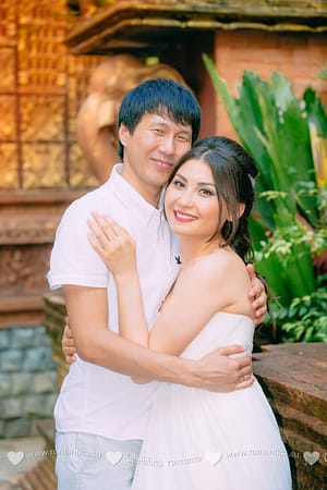 사무이 섬의 해변에서 M&N 결혼식. 태국의 사무이 결혼식 및 휴가 주최자. 후아힌 사무이 및 창 제도 등 13