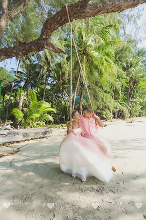 A&D Hochzeitszeremonie in Chang, Hochzeits- und Eventplaner in Thailand. Hua Hin, Samui, Chang und andere R_WE2430