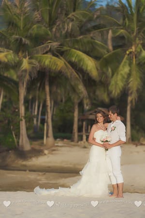 Hochzeitsfotosession V&N auf Samui. Hochzeits- und Eventplaner in Thailand. Hua Hin, Samui, Chang und andere 4