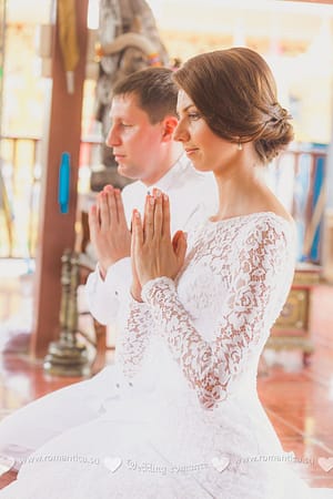 Свадьба на Самуи с буддийскими монахами, буддийская свадьба Организатор свадеб и праздников в Таиланде. Хуахин острова Самуи и Чанг и другие R_WE0821