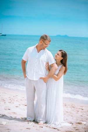 Oleg and Tatiana's honeymoon on Samui Wedding and event planner in Thailand. Hua Hin, Samui and Chang islands and others 21
