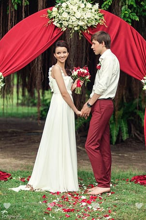 V&V Wedding in Marsala Colors in Tropical Garden Wedding and Event Planner in Thailand. Hua Hin, Koh Samui, Koh Chang and more R_WE4900 fn