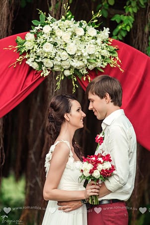 V&V Wedding in Marsala Colors in Tropical Garden Wedding and Event Planner in Thailand. Hua Hin, Koh Samui, Koh Chang and more R_WE4967 fn