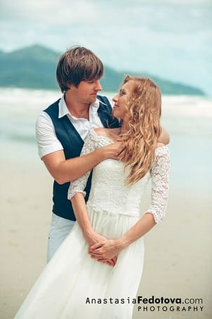 Hochzeitsfotosession von Tanya und Sasha beim Chang Wedding- und Eventplaner in Thailand. Hua Hin, Samui, Chang und andere MnGHZSHiQMk