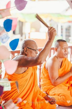 Свадьба на Самуи с буддийскими монахами, буддийская свадьба Организатор свадеб и праздников в Таиланде. Хуахин острова Самуи и Чанг и другие 16