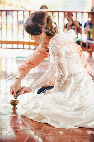 Свадьба на Самуи с буддийскими монахами, буддийская свадьба Организатор свадеб и праздников в Таиланде. Хуахин острова Самуи и Чанг и другие 17