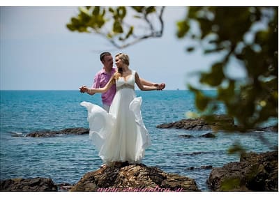 Свадебная фотосессия на острове Ко Чанг в Таиланде