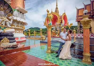 Буддийская  свадьба в храме на Самуи, Чанге, Пхукете, Паттайе