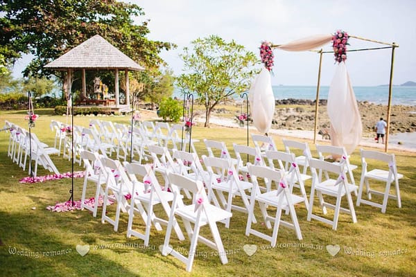 Hochzeit in einer Villa auf Koh Samui