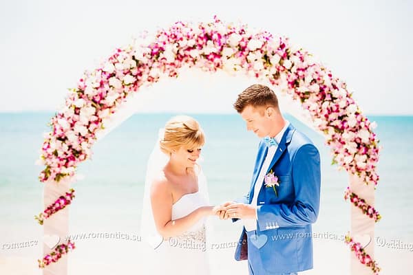 Свадебная церемония Дмитрия и Ольги на Самуи Организатор свадеб и праздников в Таиланде. Хуахин острова Самуи и Чанг и другие 18