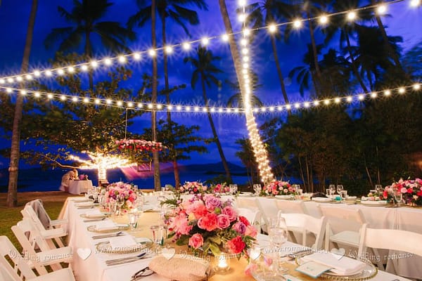 Wedding celebration at the villa