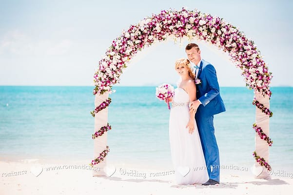 Свадебная церемония Дмитрия и Ольги на Самуи Организатор свадеб и праздников в Таиланде. Хуахин острова Самуи и Чанг и другие 16