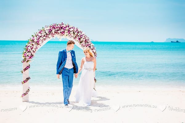 Свадебная церемония Дмитрия и Ольги на Самуи Организатор свадеб и праздников в Таиланде. Хуахин острова Самуи и Чанг и другие 22