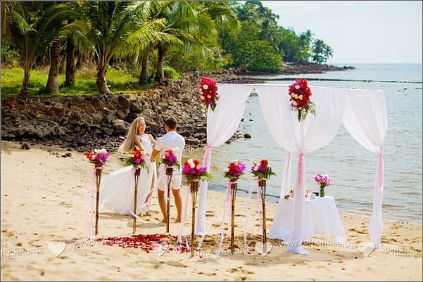 Hochzeit auf Chang Hochzeits- und Eventplaner in Thailand. Hua Hin, Samui, Chang und andere 13