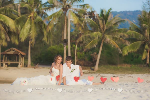 Hochzeitsfotosession V&N auf Samui. Hochzeits- und Eventplaner in Thailand. Hua Hin, Samui, Chang und andere 8