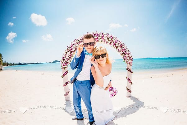 Свадебная церемония Дмитрия и Ольги на Самуи Организатор свадеб и праздников в Таиланде. Хуахин острова Самуи и Чанг и другие 32