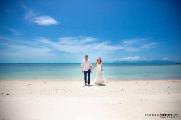 Séance photo tropicale à Koh Samui pour nos amoureux d'Allemagne Organisateur de mariages et de vacances en Thaïlande. Hua Hin Samui et les îles Chang et autres 6