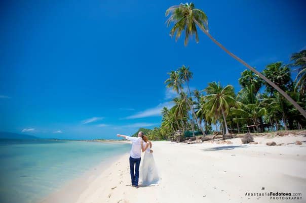Séance photo tropicale à Koh Samui pour nos amoureux d'Allemagne Organisateur de mariages et de vacances en Thaïlande. Hua Hin Samui et les îles Chang et autres 8