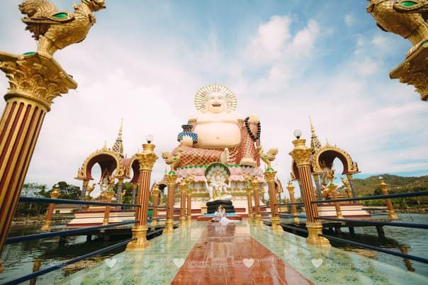 Свадьба на Самуи с буддийскими монахами, буддийская свадьба Организатор свадеб и праздников в Таиланде. Хуахин острова Самуи и Чанг и другие 1