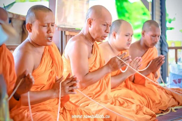 Свадьба на Самуи с буддийскими монахами, буддийская свадьба Организатор свадеб и праздников в Таиланде. Хуахин острова Самуи и Чанг и другие 18