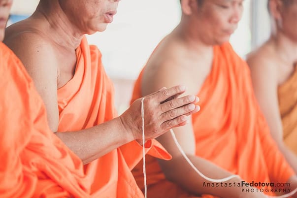 Свадьба на Самуи с буддийскими монахами, буддийская свадьба Организатор свадеб и праздников в Таиланде. Хуахин острова Самуи и Чанг и другие 6