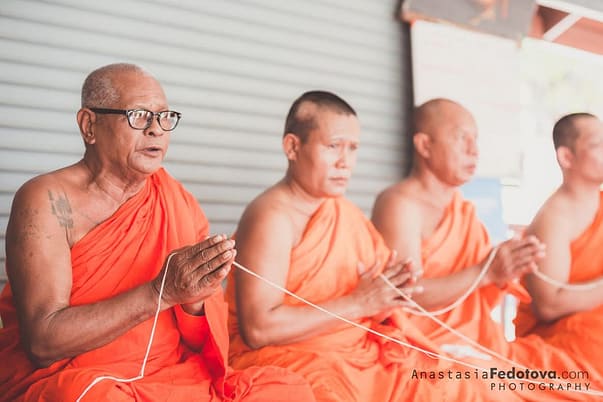 Свадьба на Самуи с буддийскими монахами, буддийская свадьба Организатор свадеб и праздников в Таиланде. Хуахин острова Самуи и Чанг и другие 7