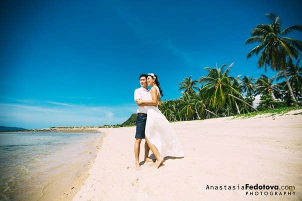 Свадебная церемония А&A на острове Самуи