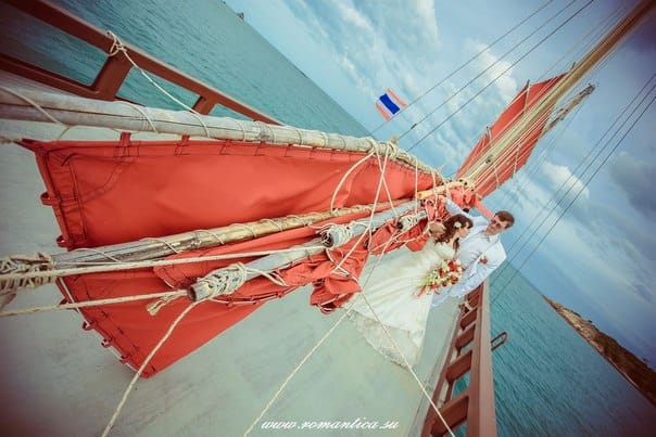 Mariage en voilier à Koh Samui Organisateur de mariages et de vacances en Thaïlande. Hua Hin Samui et les îles Chang et autres 3