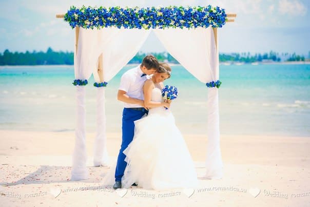 Samui Ceremony Organisateur de mariages et de vacances en Thaïlande. Hua Hin Samui et les îles Chang et autres Chapiteau bleu