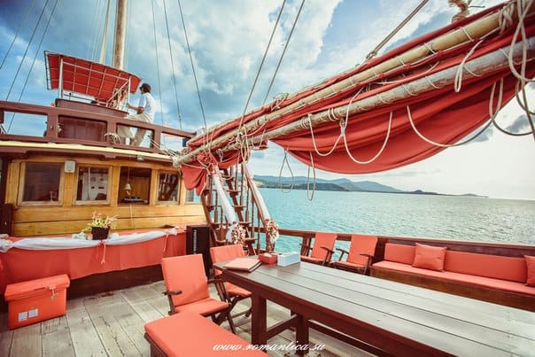 Свадьба на Самуи на Парусном корабле Организатор свадеб и праздников в Таиланде. Хуахин острова Самуи и Чанг и другие 1