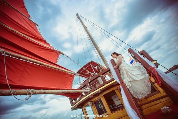 Свадьба на Самуи на Парусном корабле Организатор свадеб и праздников в Таиланде. Хуахин острова Самуи и Чанг и другие 8