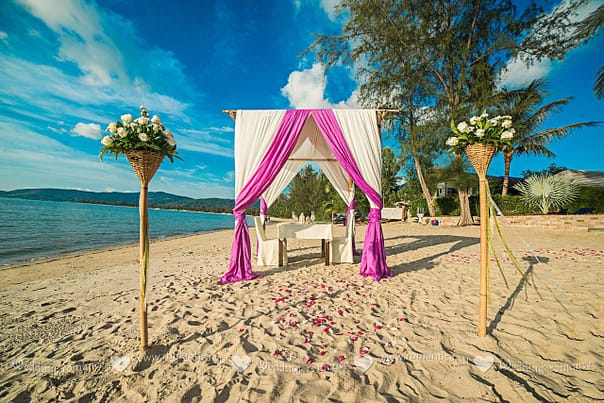 Mariage à Samui