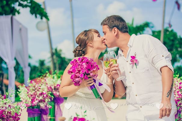 Luxushochzeit von Maria und Artem auf Samui. Hochzeits- und Eventplaner in Thailand. Hua Hin, Samui, Chang und andere R_WE2116
