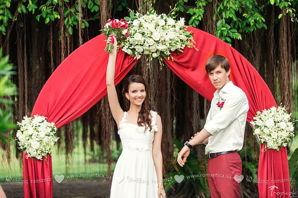 V&V Wedding in Marsala Colors in Tropical Garden Wedding and Event Planner in Thailand. Hua Hin, Koh Samui, Koh Chang and more R_WE4957 fn