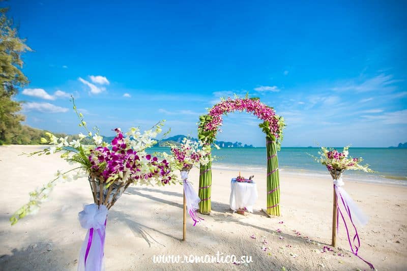 Wedding in Krabi Wedding and event planner in Thailand. Hua Hin, Samui and Chang islands and others Example of design