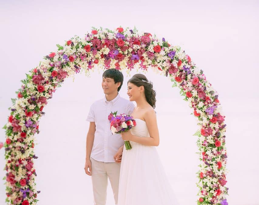 Свадьба M&N на пляже о. Самуи